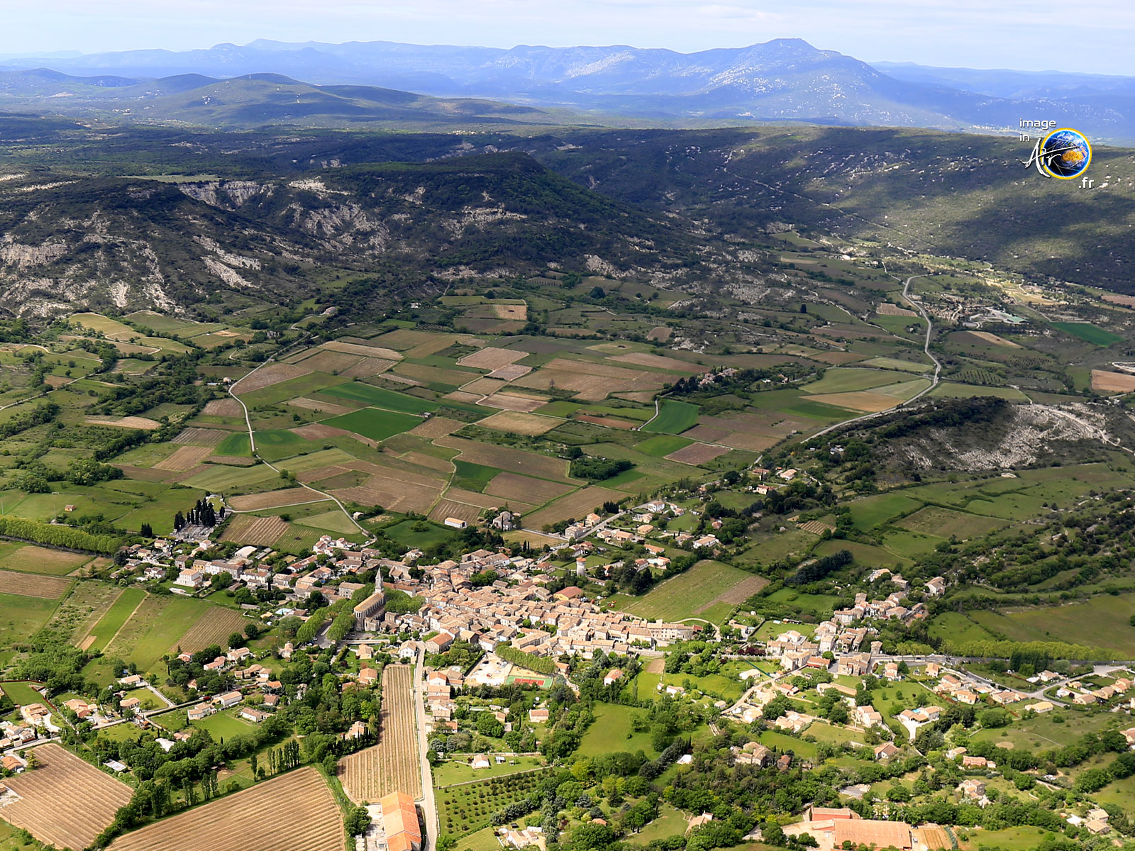 Photo aérienne de Pompignan