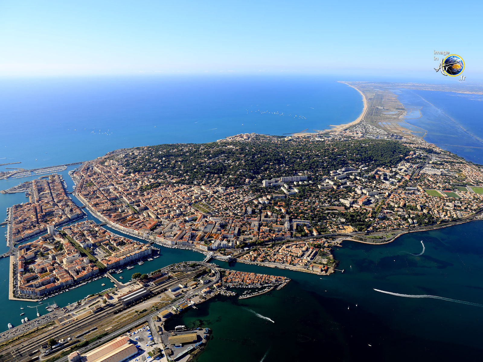 Photo aérienne de Sète